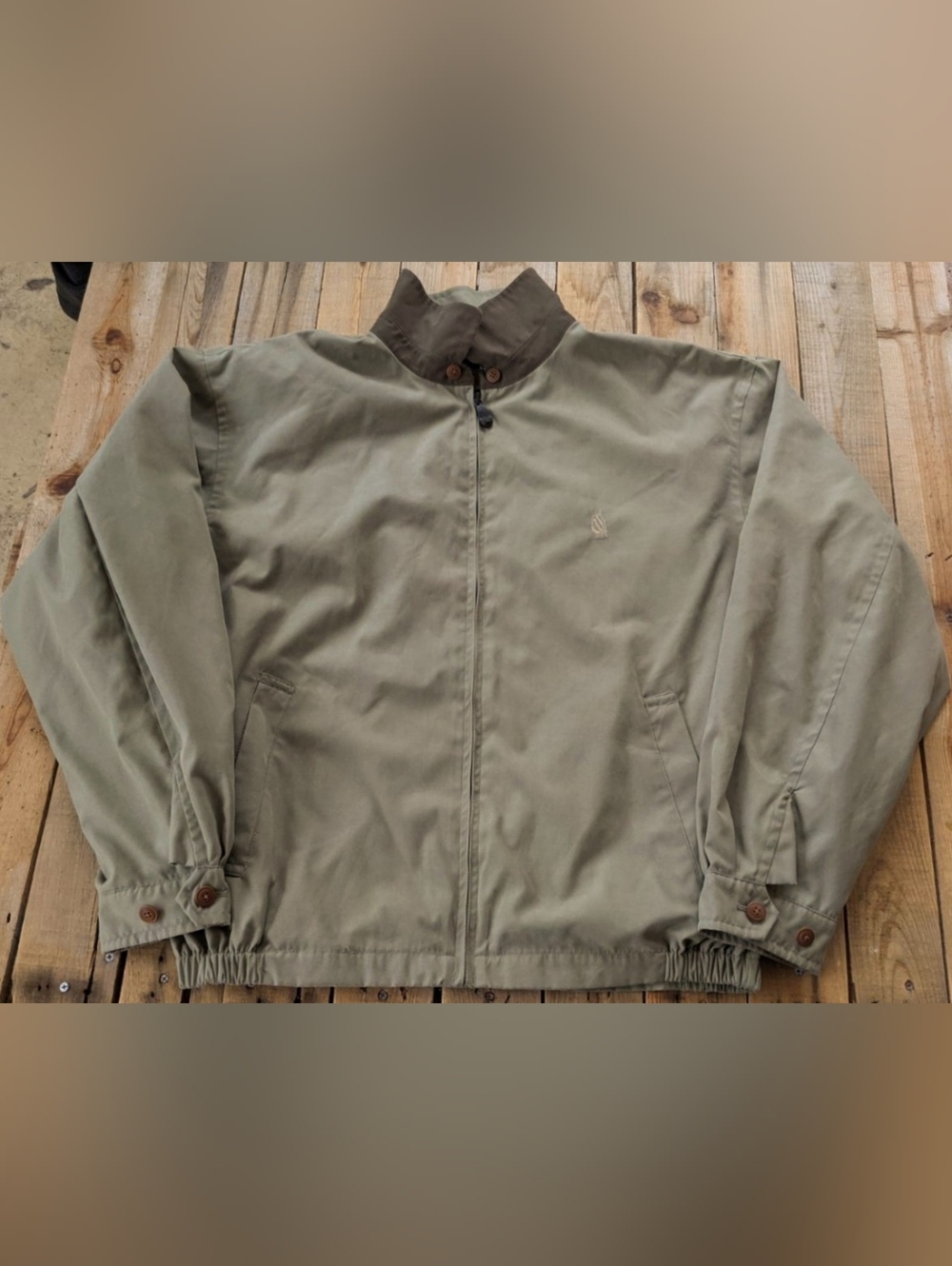 vintage '90s Nautica Harrington jacket  men's Size XL